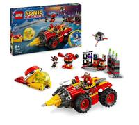 LEGO Set d'aventure Super Sonic contre Egg Drillster avec Shadow et Dr. Eggman 76999