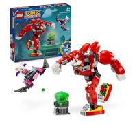 LEGO Sonic The Hedgehog Knuckles’ Guardian Mech, Action Figure Toy for Kids Boys & Girls with Video Game Character Figures INCL. Knuckles and Rouge The Bat, Plus a Master Emerald, Fun Gift Idea 76996