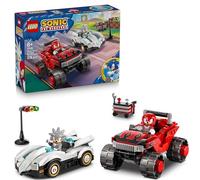 LEGO Sonic the Hedgehog 77118 La Voiture de Silver contre le Monster Truck de Knuckles
