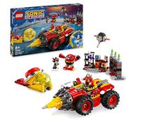 LEGO Sonic The Hedgehog Super Sonic Contre Egg Drillster - Cadeau pour Enfants Inspiré du Jeu Vidéo - Set d’Aventure avec Shadow et Dr. Eggman pour Garçons et Filles dès 8 Ans 76999