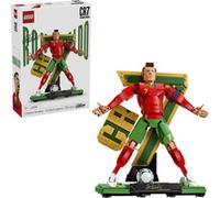 LEGO Editions Cristiano Ronaldo - Légende du Foot - Jeu Football - Figurine 3D à Exposer - Décoration DIY de Chambre d'enfant - Cadeau dès 12 Ans pour Garçon, Fille ou Adulte Fan de Sport 43016