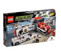 LEGO® Speed Champions 75876 Le stand de la Porsche 919 Hybrid et 917k G