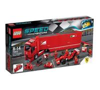 LEGO® Speed Champions 75913 F14 T et Camion Ferrari