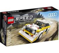 LEGO Speed Champions 76897-1985 A-u-d-i Sport Quattro S1 Blanc/Jaune (250 pièces)