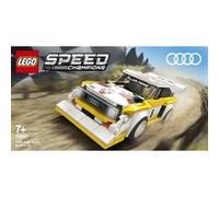 LEGO Maquette de voiture de course 1985 Audi Sport Quattro S1 Speed Champions 7 ans et plus