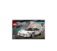 LEGO 76908 Speed Champions Lamborghini Countach, Jouet modèle de Voiture de Course pour Les Enfants de 8 Ans et Plus