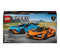 LEGO® Speed Champions 77238 Lamborghini Revuelto et Huracán STO E