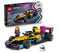 LEGO Speed Champions Voiture de Course F1 Academy Jouet - Maquette avec Minifigurine de Femme Pilote de F1 - Cadeau d'anniversaire Fille, Garçon 10 Ans ou Adulte Fan de Sport Automobile 77258