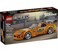 LEGO Speed Champions La Toyota Supra MK4 de Fast and Furious - Jouet Voiture - Maquette avec Minifigurine de Brian O'Conner - Cadeau STEM pour Garçon dès 10 Ans ou Ado Fan du Film 77260