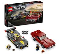 LEGO Speed Champions - Chevrolet Corvette C8.R Race Car et 1968 Chevrolet Corvette - 76903