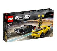 LEGO Speed Champions - Dodge Challenger SRT Demon 2018 et Dodge Charger R/T 1970 - 75893
