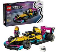 LEGO Speed Champions Voiture de Course F1 Academy Jouet - Maquette avec Minifigurine de Femme Pilote de F1 - Cadeau d'anniversaire Fille, Garçon 10 Ans ou Adulte Fan de Sport Automobile 77258