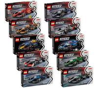 Lego Speed Champions F1 Kit Complet - Formule 1 Lego 10, pour Enfants à partir de 18 Ans, Champions Speed F1 2025