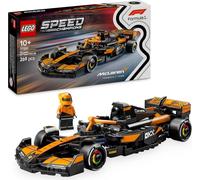 LEGO Speed Champions F1 McLaren Team MCL38, Modèle réduit de voiture de course, jouet à construire pour les enfants, idée cadeau pour 10 ans, pour garçon, fille, fan de Formule 1, 77251