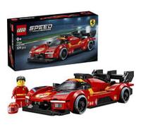 LEGO Speed Champions Ferrari 499P - Jouet Voiture de Course - Maquette STEM avec Minifigurine Collector de Pilote - Cadeau sur Le Thème du Sport Automobile pour Garçon dès 9 Ans ou Fan 77261