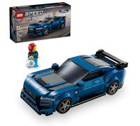 Lego Speed Champions Ford Mustang Dark Horse 76920 Voiture de Sport Jouet Ford Mustang à Construire pour Enfants, Ensemble de Maquette de Voiture Bleue