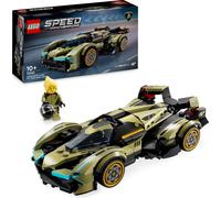 LEGO Speed Champions Lamborghini Lambo V12 Vision GT Supercar, voiture jouet avec modèle à construire pour enfants, cadeau pour garçons, filles et fans de jeux 76923