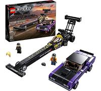LEGO Speed Champions Mopar Dodge//SRT Top Fuel Dragster and 1970 Dodge Challenger T/A 76904 Building Toy; New 2021 (627 Pieces)