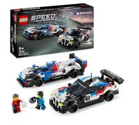 LEGO Speed Champions Voitures de Course BMW M4 GT3 et BMW M Hybrid V8, Véhicules Jouet pour Enfants, 2 Modèles à Construire, 2 Figurines de Pilotes, Idée Cadeau pour Garçons et Filles Dès 9 Ans 76922
