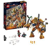 LEGO Jeu de construction Marvel Spider-Man 76128 – Spider-Man et la bataille de l'Homme de métal