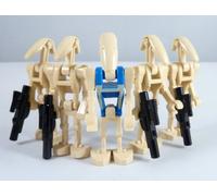 Lego Star Wars - 4 droïdes de combat TM et 1 droïde de commandement - 7929