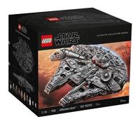 LEGO 75192 Star Wars Faucon Millenium Maquette à Construire et Figurines Finn, Chewbacca, Lando, C-3PO, R2-D2, Collection de L'Ascension de Skywalker, 12 Ans