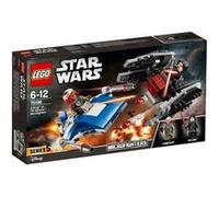 LEGO Jeu de construction Star Wars 75196 Microfighter A-Wing vs Silencer TIE G