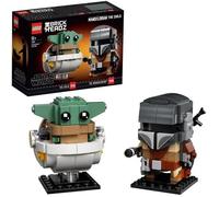 LEGO® Star Wars 75317 Le Mandalorien et l’Enfant, Jouet de Construction, Figurine Bébé Yoda