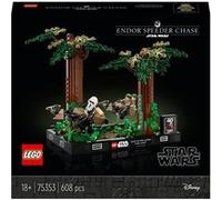 LEGO Star Wars - Diorama de la course-poursuite en speeder sur Endor - 75353