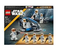 LEGO® Star Wars 75359 Pack de Combat des Clone Troopers de la 332e Compagnie d’Ahsoka, Jouet avec Véhicule Speeder