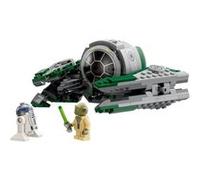 LEGO® Star Wars 75360 Le Chasseur Jedi de Yoda, Jouet The Clone Wars avec la Minifigurine Yoda et Figurine R2-D2