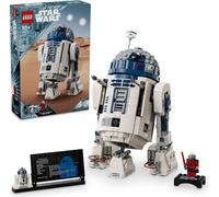LEGO Star Wars 75379 - R2-D2 Droïde Modèle à construire, à jouer et à exposer, figurine détaillée avec tête pivotante, 24cm