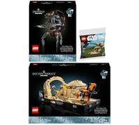 Lego Star Wars 75380 Jeu de podracs dans Mos Espa Diorama, 75381 Droideka & 30680 AAT