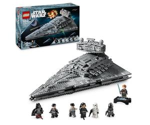 LEGO Star Wars 75394 Destroyer Stellaire de Classe Impérial - Jeu de Construction avec Vaisseau Spatial - Intérieur Détaillé - 7 Minifigurines dont Dark Vador - Cadeau pour Garçon dès 10 ans ou Adulte