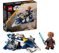 LEGO Star Wars 75400 Plo Koons Jedi Starfighter Microfighter Jeu de construction avec 2 shooters - mini-figurine avec sabre laser incluse - Cadeau pour les garçons à partir de 6 ans et les fans de The