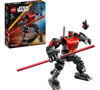 LEGO Star Wars 75411 Darth Maul Mech Jeu de construction - Figurine de jeu et d'exposition avec sabre laser rouge à double lame et mini-figurine - Cadeau pour les garçons de 6 ans et plus et les fans