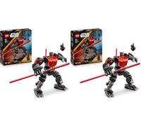 LEGO Star Wars 75411 Le Robot Dark Maul - Jeu de Construction - Figurine avec Sabre Laser Rouge à Double Lame & Minifigurine - Décoration - Cadeau pour Garçon dès 6 Ans & Fans de The Clone Wars