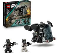 LEGO Star Wars 75412 Battle Pack Troupes de la mort & Troupes de la nuit - Jeu de construction avec dropship et 4 mini-figurines avec blaster - Cadeau de collection pour les garçons à partir de 6 ans