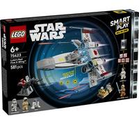 LEGO Jeu interactif Star Wars 75423 SMART Play – X-Wing Red Five de Luke – Dès 6 ans