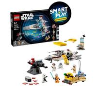 LEGO Jeu interactif Star Wars 75423 SMART Play – X-Wing Red Five de Luke – Dès 6 ans