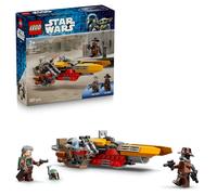 LEGO Set 75437 Speeder Cobb Vanth – Minifigurines Cobb Vanth & Cad Bane, blasters, jetpack – 7+