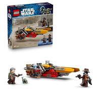 LEGO Star Wars 75437 Le Speeder de Cobb Vanth - Jouet de Construction - Minifigurines de Cobb Vanth & Cad Bane - Pistolets Blasters & Jetpack - Cadeau pour Garçon dès 7 Ans & Fans du Mandalorien