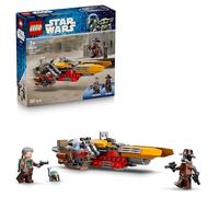 LEGO Star Wars 75437 Le Speeder de Cobb Vanth - Jouet de Construction - Minifigurines de Cobb Vanth & Cad Bane - Pistolets Blasters & Jetpack - Cadeau pour Garçon dès 7 Ans & Fans du Mandalorien