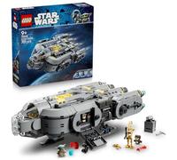 LEGO Star Wars 75445 The Mandalorian and Grogu Le Vaisseau des Anzellans - Jouet de Construction - Maquette - 3 Figurines & Établi de Droïde - Cadeau d'Anniversaire pour Garçon, Fille ou Fan dès 9 ans