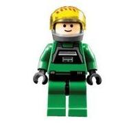 Lego Star Wars A-Wing Pilot Minifig 7754 de Mon Calamari Home One Cruiser