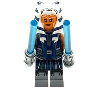 LEGO Star Wars : Ahsoka Tano avec double sabre laser (combinaison bleu foncé)