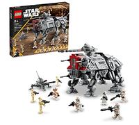 LEGO Star Wars at-TE Walker 75337 Jouet articulé, ensemble Revenge of The Sith, cadeau pour enfants avec 3 212e soldats clones, araignée naine et droïde de combat