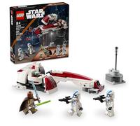 LEGO Star Wars BARC Speeder Escape, jouet mandalorien pour enfants, décoration May The 4th Be with You avec Kelleran Beq et Grogu, jouet Star Wars pour garçons, filles et fans à partir de 8 ans, 75378