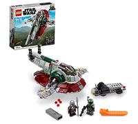 LEGO Star Wars Boba Fett’s Starship 75312 Fun Toy Building Kit; Awesome Gift Idea for Kids; New 2021 (593 Pieces), Multicolore, Standard