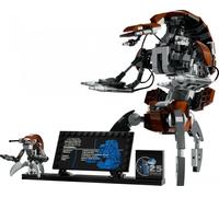 LEGO Star Wars Droideka Set, kit de construction de droïdes pour adultes, décoration pour le bureau, objet de collection, idée de cadeau pour hommes et femmes 75381